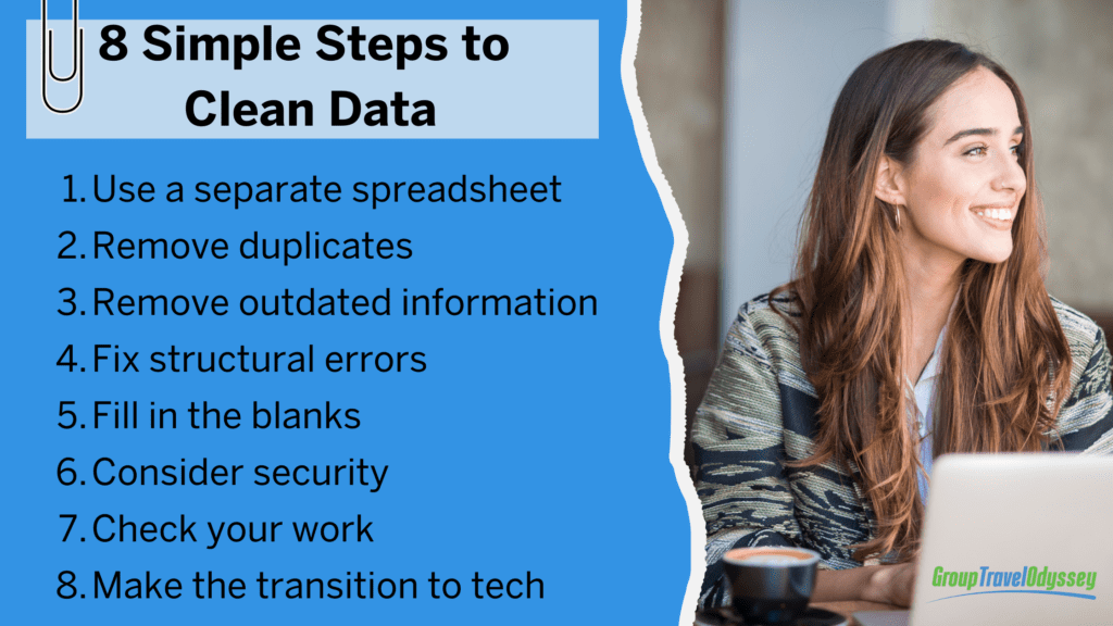 8 simple steps to clean data 