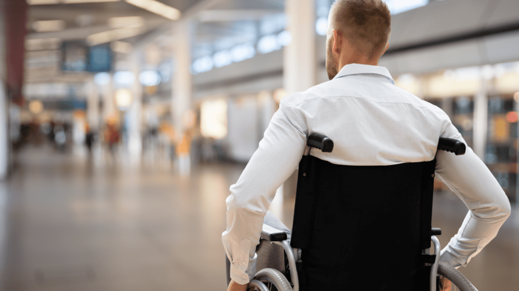 flying with limited mobility