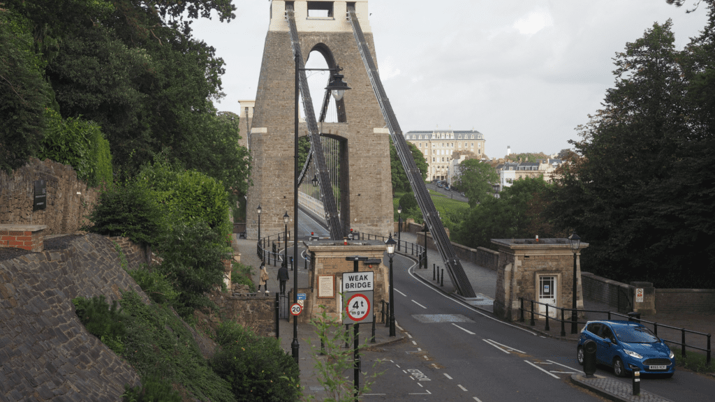 Clifton Suspension Bridge in Bristol