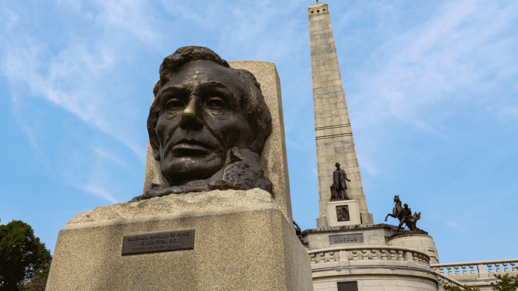 Lincoln Tomb and Bust